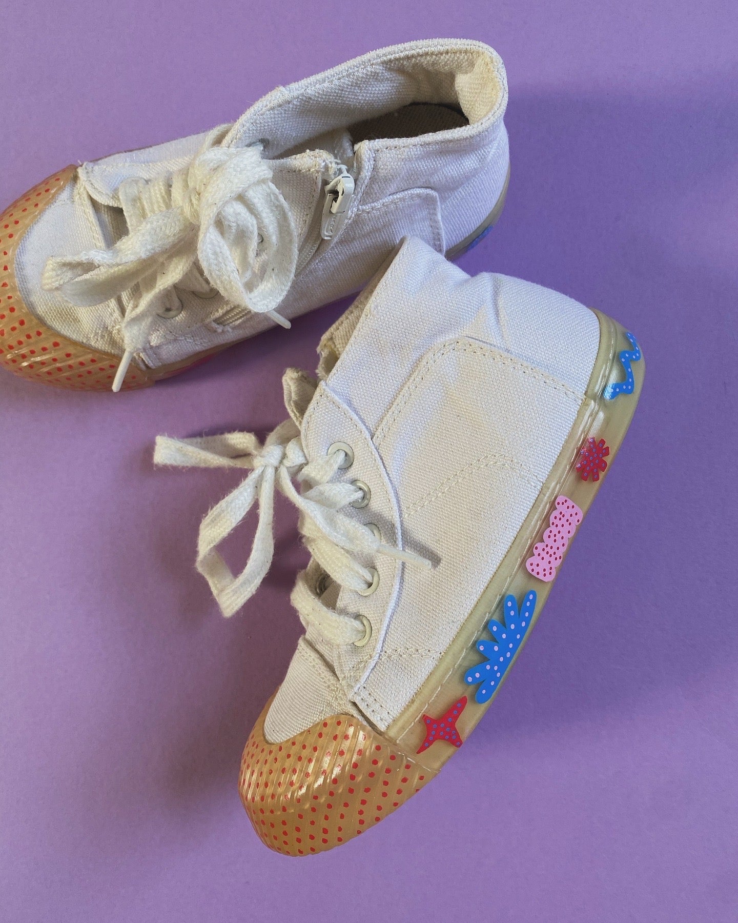 Zara Kids Canvas Trainers (size 10)