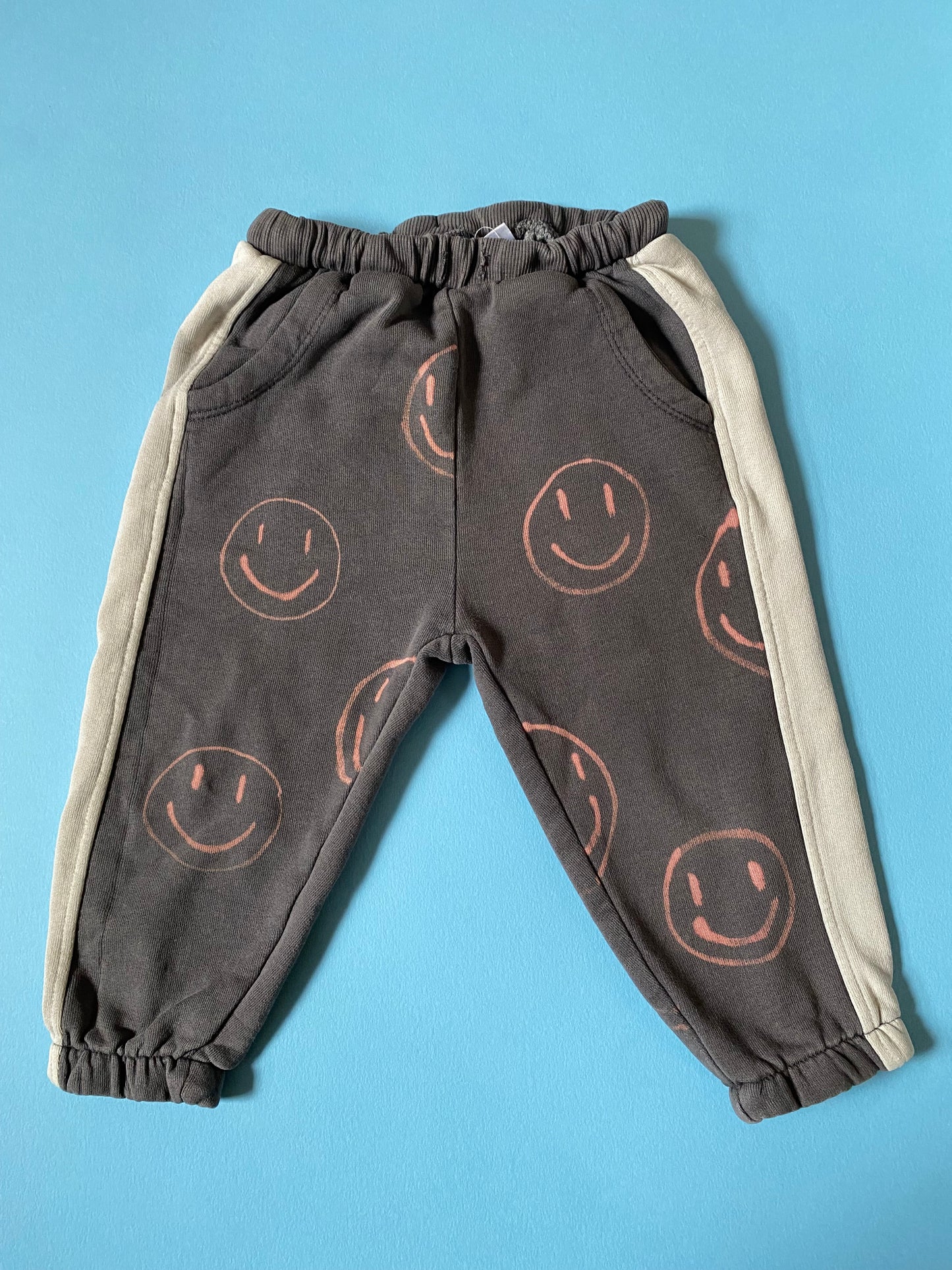 Zara Kids Bleached Painted Joggers (2-3 years)