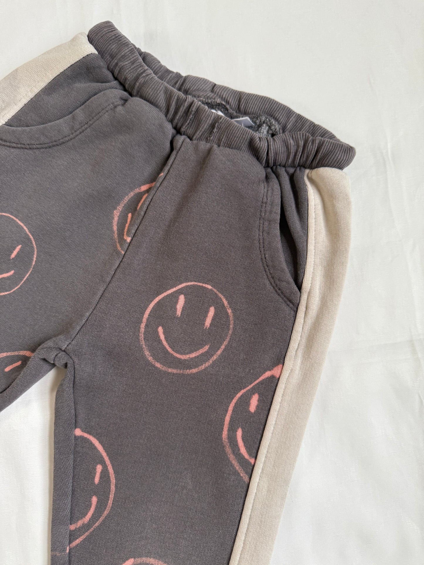 Zara Kids Bleached Painted Joggers (2-3 years)
