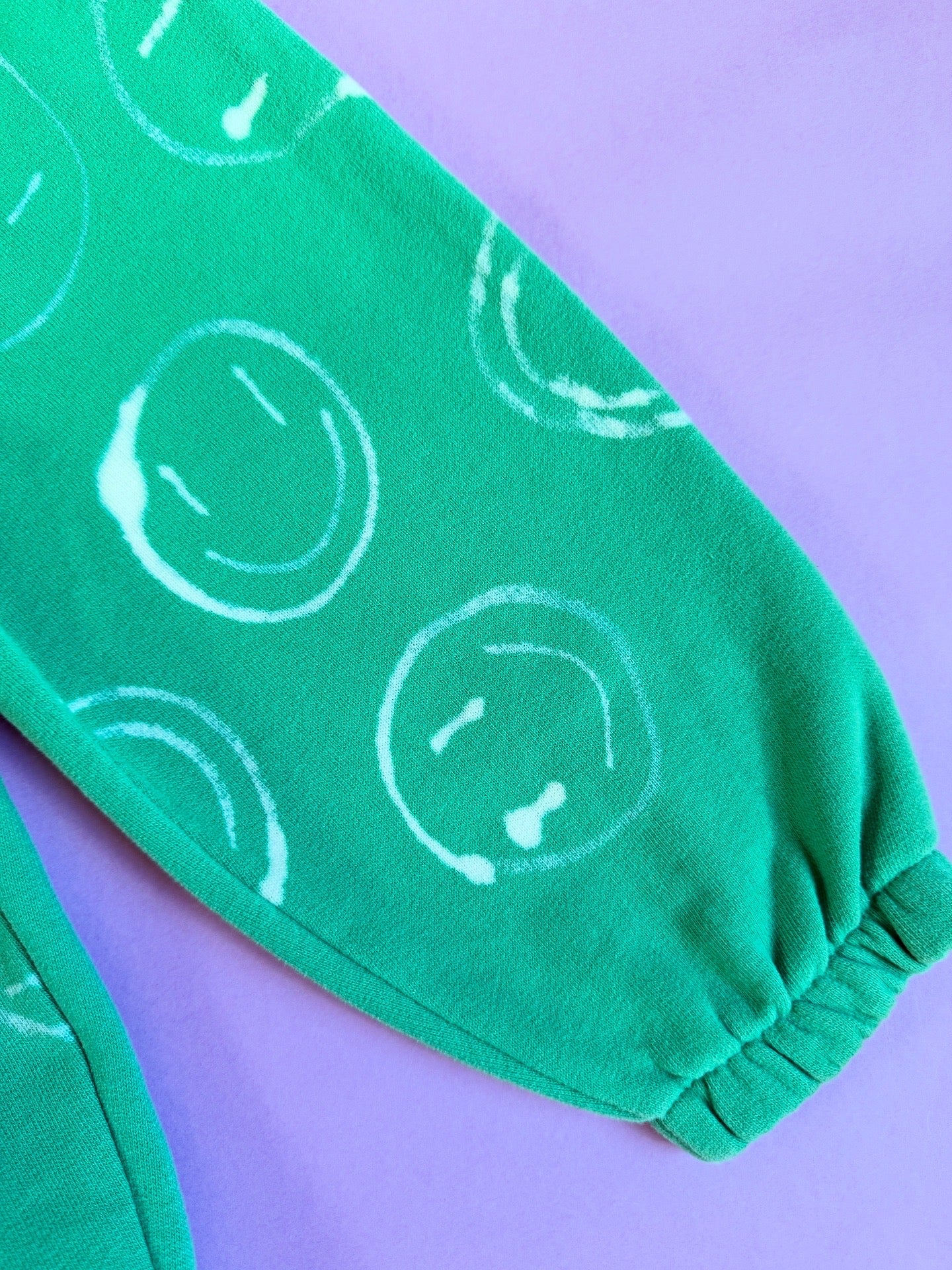 Next Smiley Face Bleached Joggers (12-18 months)
