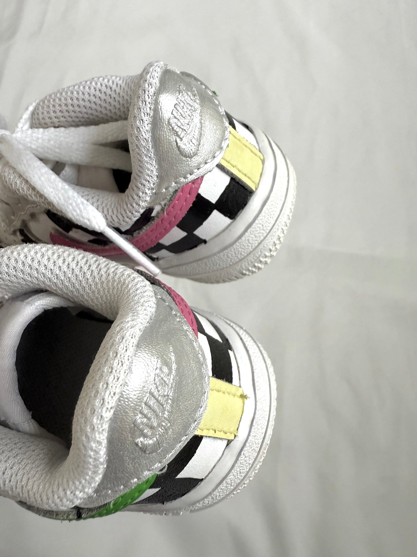 Nike Air Force 1s Checkerboard Trainers (UK 5.5)