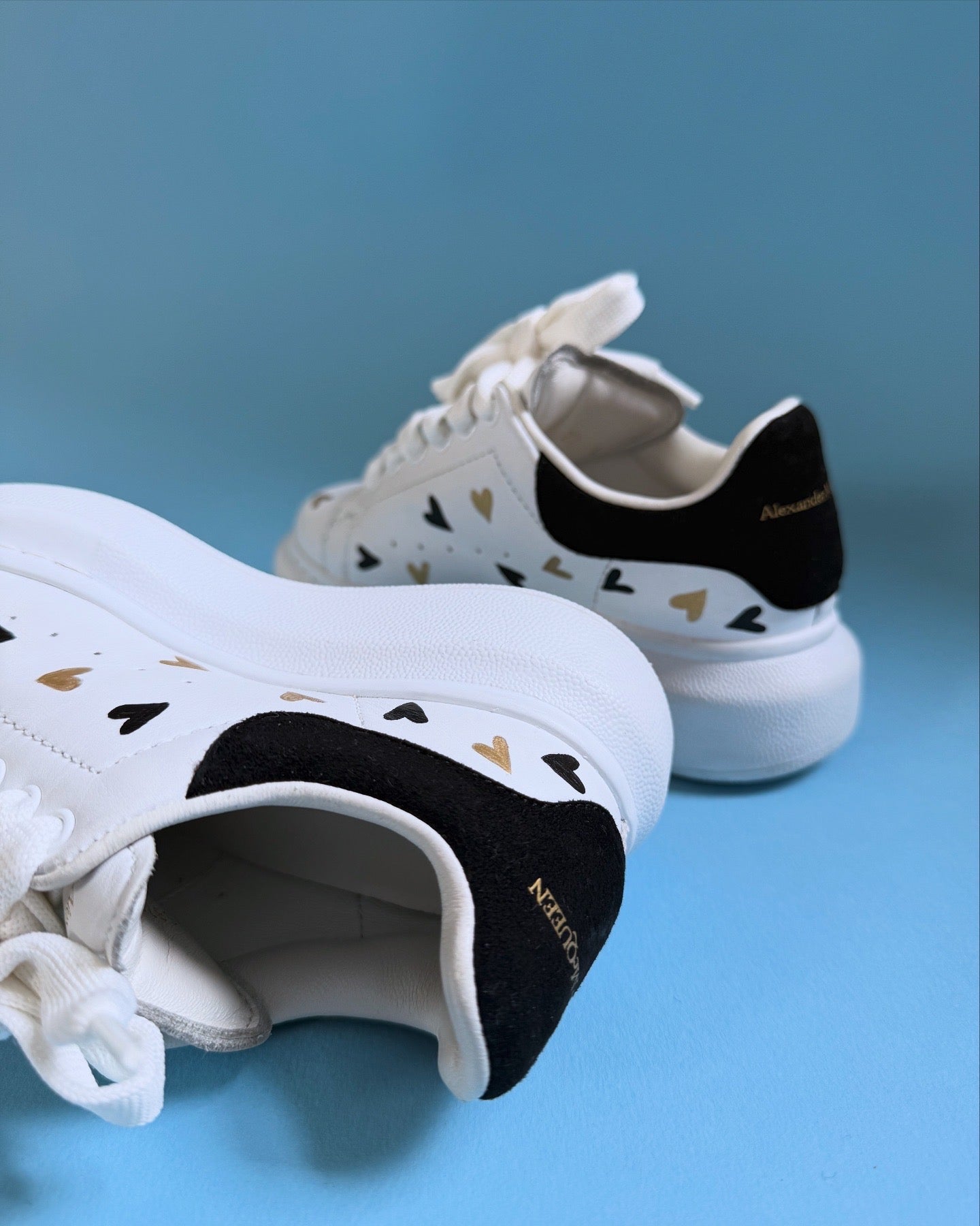 Alexander McQueen Kids Trainers (kids size 9.5)