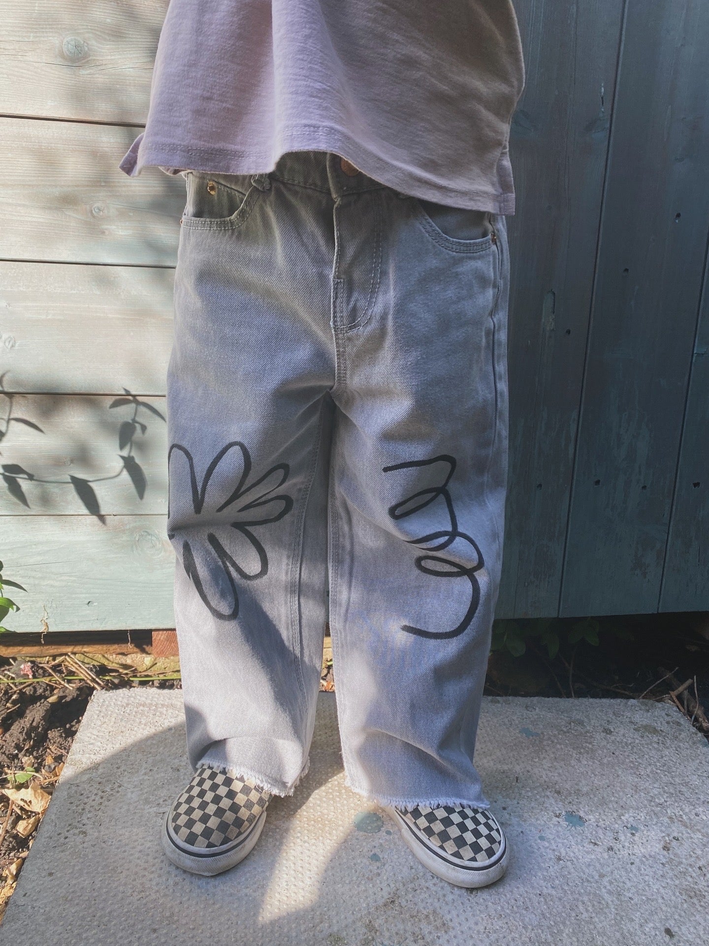 Zara Kids Washed-out Jeans (3-4 years)