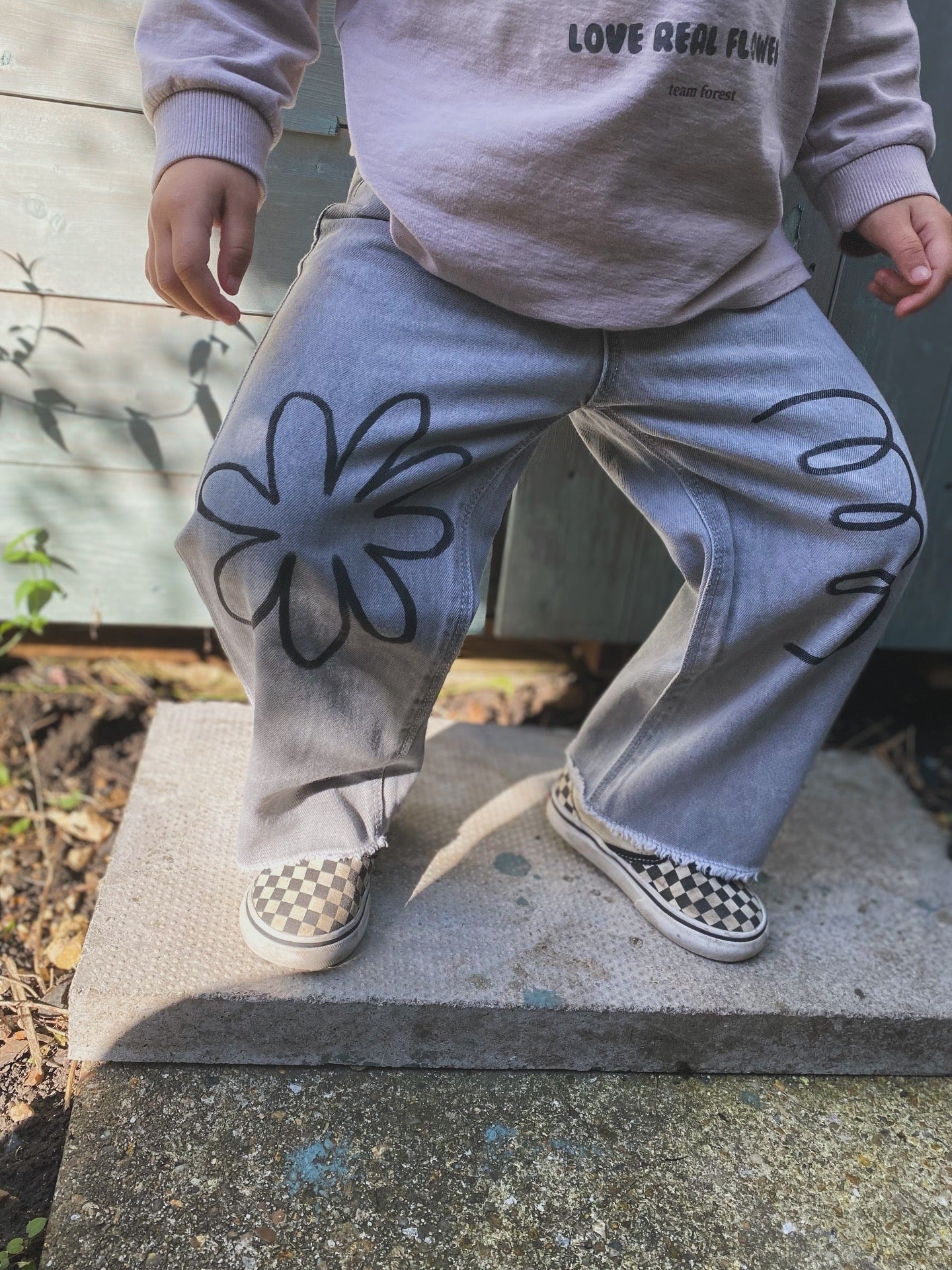 Zara Kids Washed-out Jeans (3-4 years)