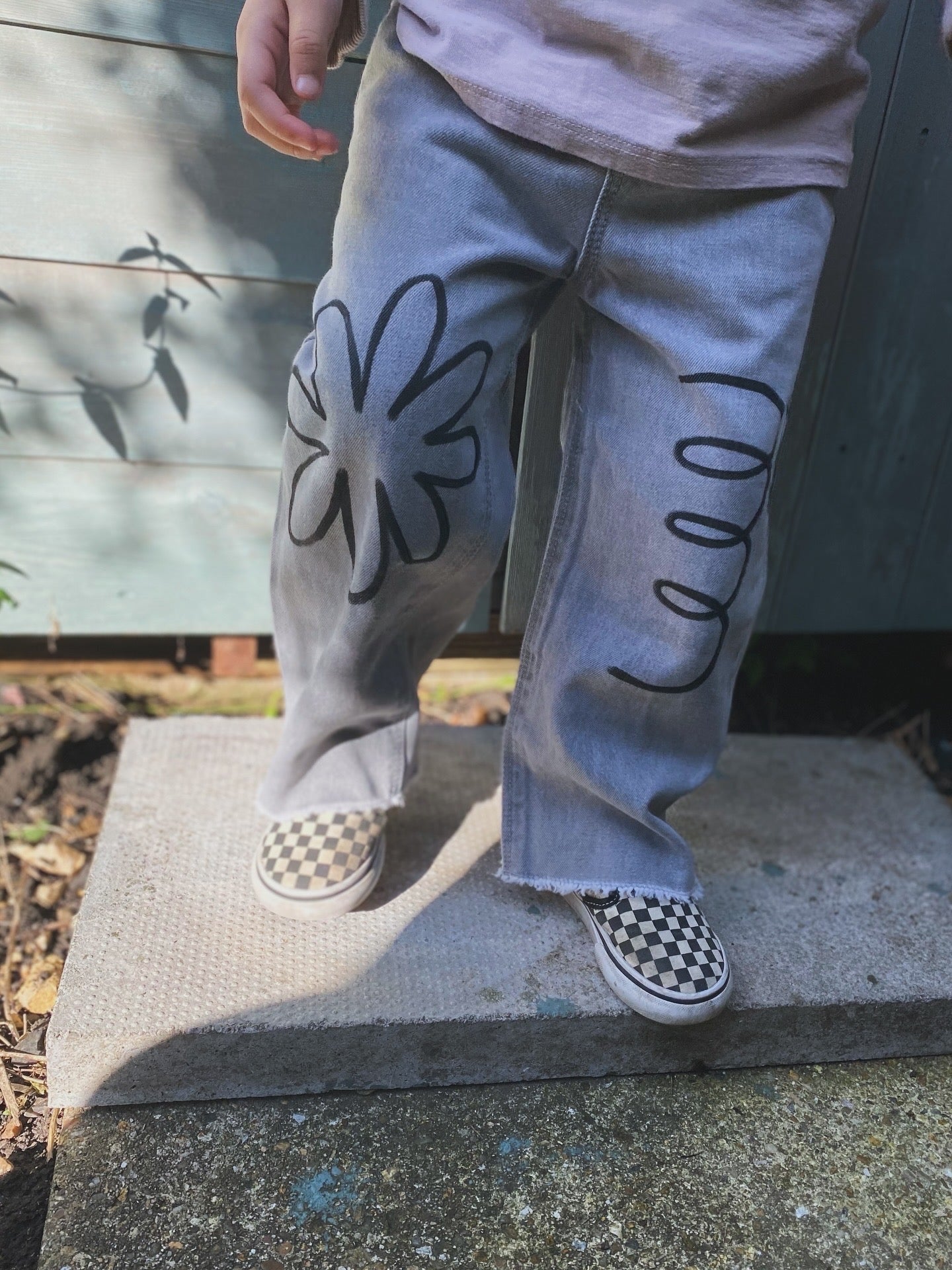 Zara Kids Washed-out Jeans (3-4 years)