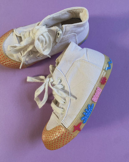 Zara Kids Canvas Trainers (size 10)