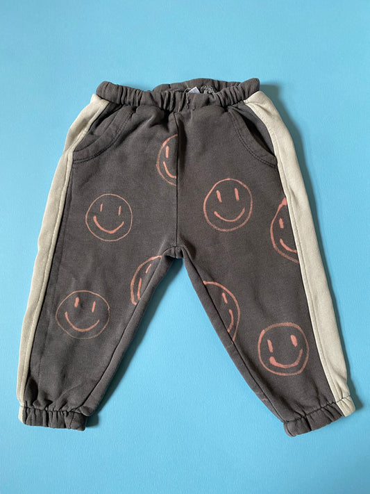 Zara Kids Bleached Painted Joggers (2-3 years)