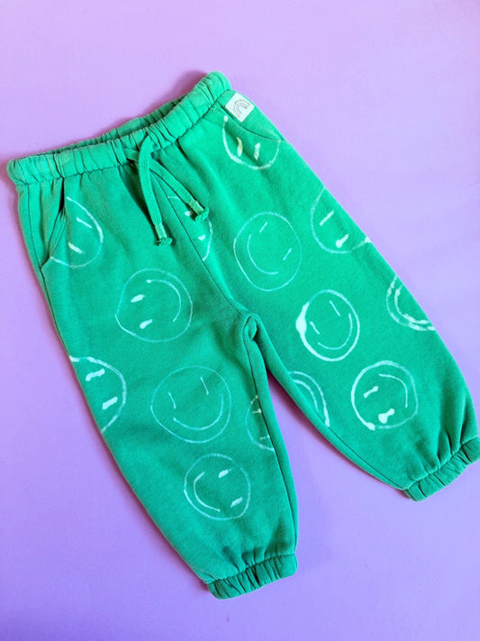 Next Smiley Face Bleached Joggers (12-18 months)