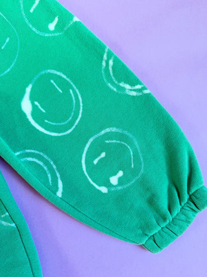 Next Smiley Face Bleached Joggers (12-18 months)
