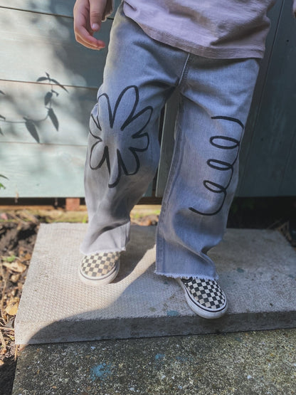 Zara Kids Washed-out Jeans (3-4 years)